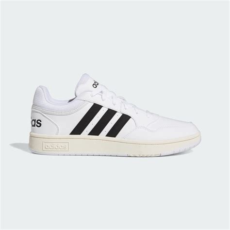 adidas hoops 3.0 white